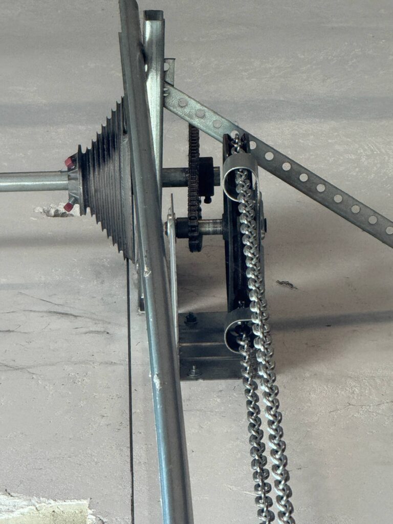 Garage door spring repair