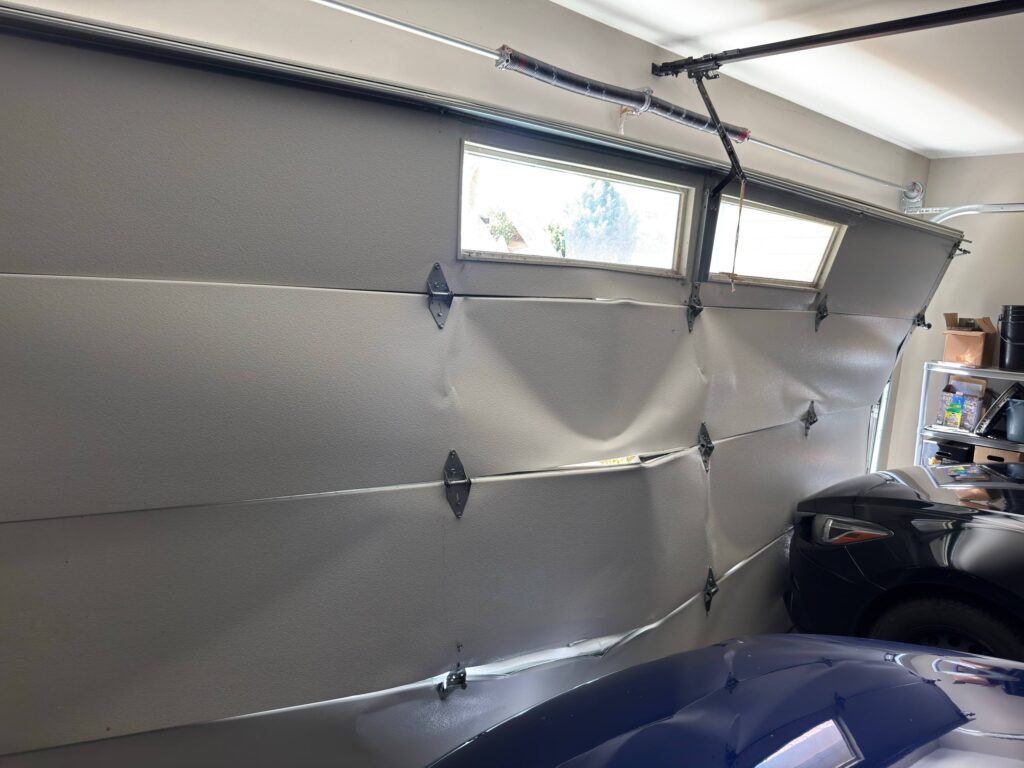 Garage door maintenance